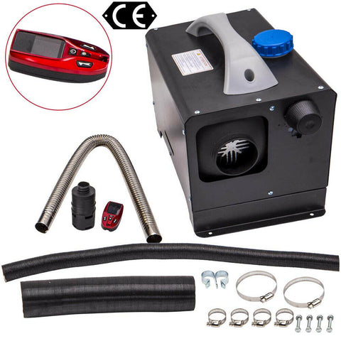 Diesel Air Parking Heater 12V 8KW 1 Hole w/Knob Switch for Car Bus Truck Boat