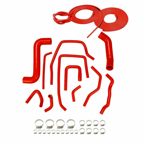 Silicone Radiator Hose Kit For SUBARU Impreza GDB NEW AGE 02-07+ Vacuum Hose RD