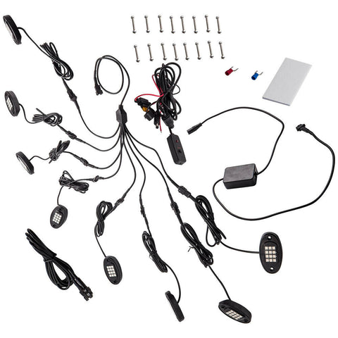 RGB LED Lamp  Rock Lights Wireless Kit For Truck For Jeep For  Offroad