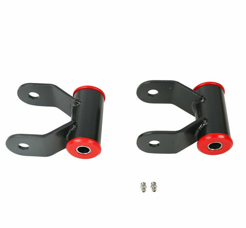 2" Rear Drop Lowering Shackles Leveling Kit For 2002-2008 Dodge Ram 1500 2WD 4WD