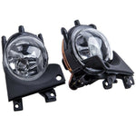 2pcs Left+Right Front Fog Lights Clear Lens Lamps For BMW E39 5 Series 2000-2004