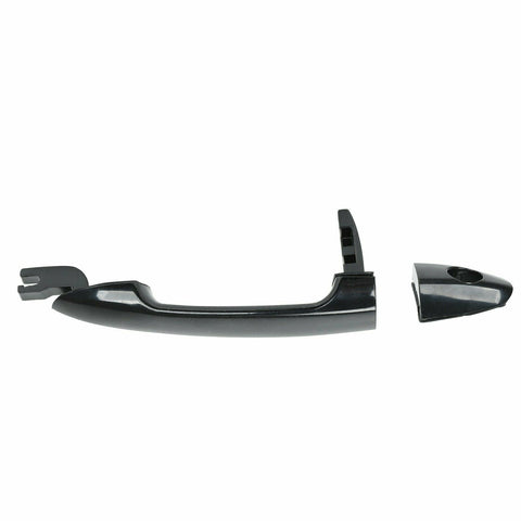 Door Handle Outside Smooth Black Front Driver Side LH For Kia Spectra Spectra5