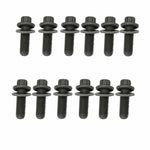 12PCS Turbocharger & Exhaust Manifolds Up-Pipe Bolts For 2001-2016 Duramax Diesel