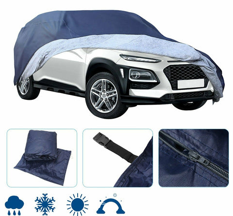 16ft. Full Car Cover Sun UV Rain Dust Resistant Outdoor All Weather Protection