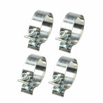 4PCS 2.5" Inch T409 Stainless Steel Narrow Band Exhaust Clamp Seal Band 2 1/2"