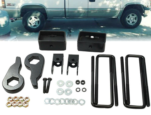 3" Front & 2" Rear Leveling Lift Kit FOR 99-07 Chevy GMC Silverado Sierra 1500