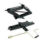 2PC 5000 lb 24" RV Trailer Stabilizer Leveling Scissor Jacks with Handle Trailer