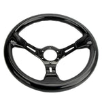 Universal 350MM Bolts Racing Steering Wheel Carbon Combat Gloss Surface 6 Bolts