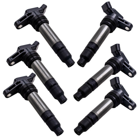 6PCS Ignition Coils For Volvo XC60  for Land Rover LR2 3.0L L6 2010-2016