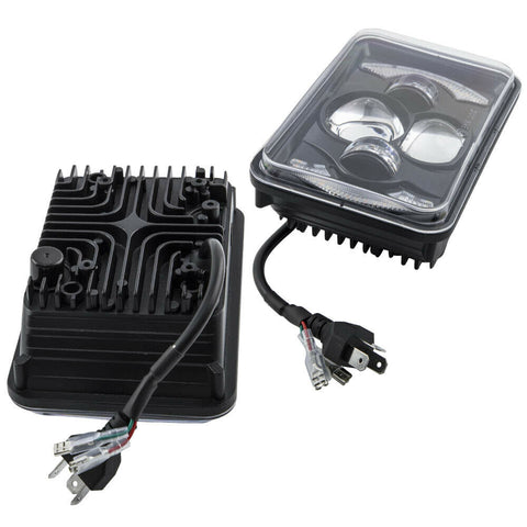 2x 4x6" LED Headlights Sealed w/ Turn Signal L & R for Freightliner 120 112