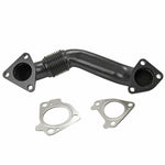 Bolt On Passenger Side up-Pipe w/ Gasket Fit LB7 LLY LBZ LMM LML 6.6L Duramax - Black