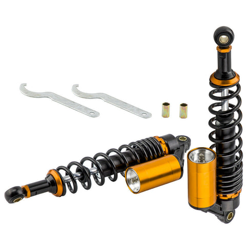 Pair 14'' 360mm Rear Air Shock Absorber For Honda Motorcycle ATV Bike Shocks