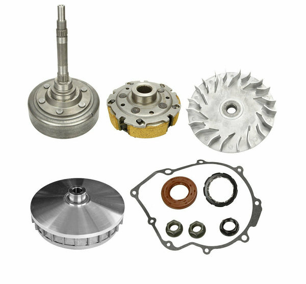 Wet Clutch Kit For Yamaha Rhino 660 & Grizzly 660 - Includes Drum, Sheave, Shoes - View #9