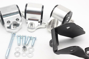 B-Series 3 Bolt Billet Motor Mount Swap Kit 96-00 Polyurethane B16 B18 B20 EK