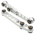 Silver Jdm Lca Lower Control Arms Kit For 88-95 Civic Ef Eg6 / 90-01 Integra Dc2