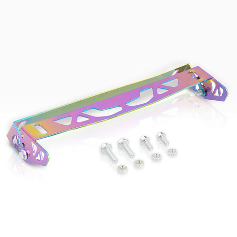 Jdm Adjustable License Plate Holder Bracket Relocator Neo Chrome For Chevy Cruze